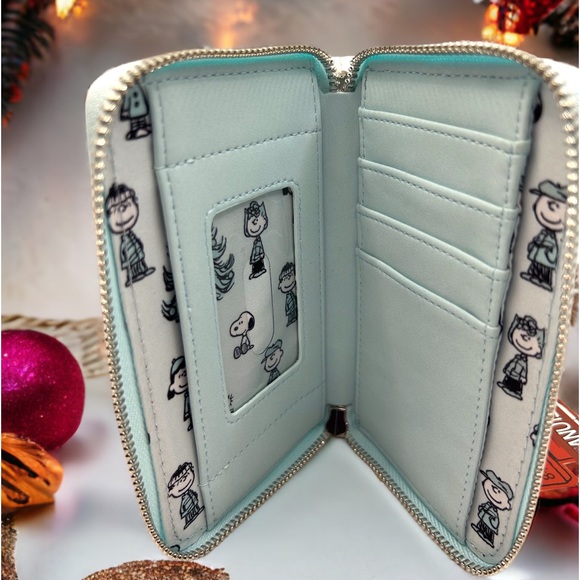 Peanuts Gift Giving Snoopy & Woodstock Mini-Backpack and Peanuts AOP Zip… - Picture 8 of 8